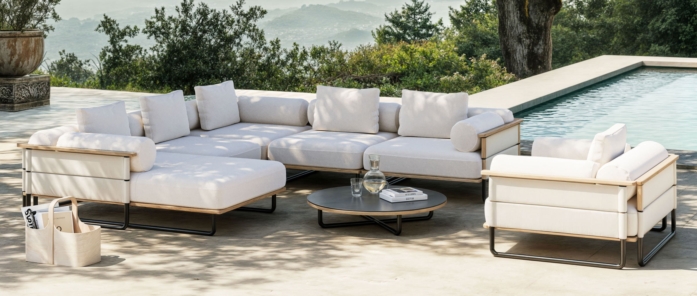 GartenmöbelKollektionen von Ploss Design für draußen