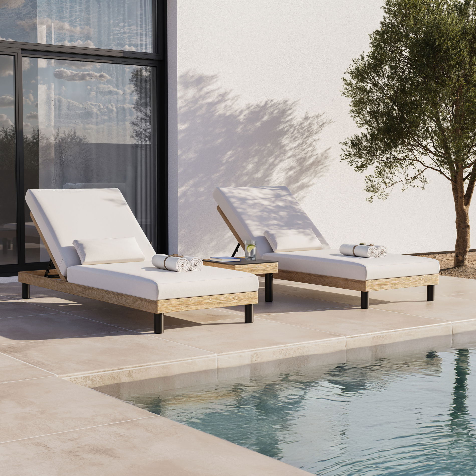 Lunare - Sun Lounger Set